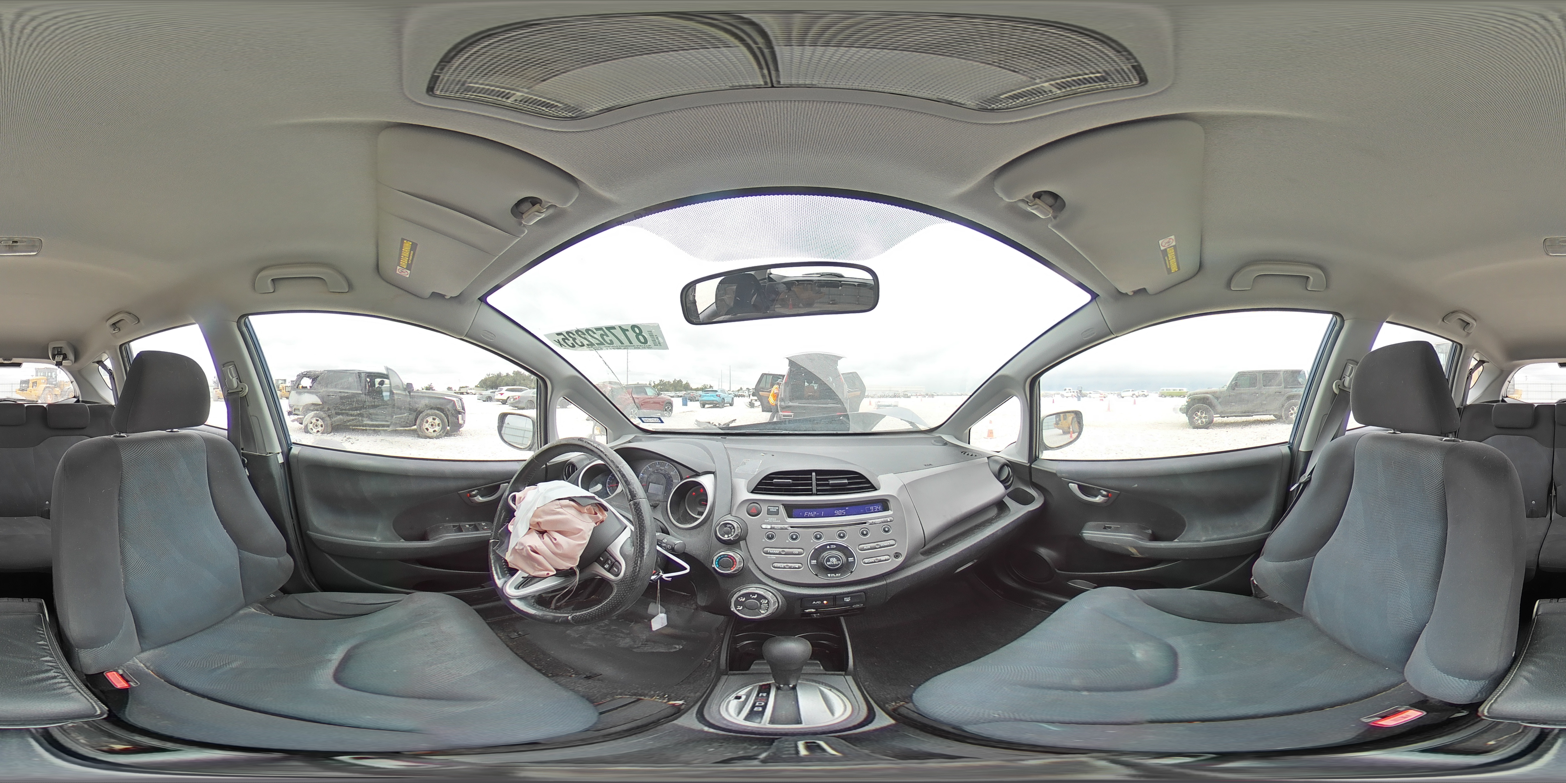 2010 Honda Fit Sport VIN: JHMGE8H47AS023320 Lot: 81752235