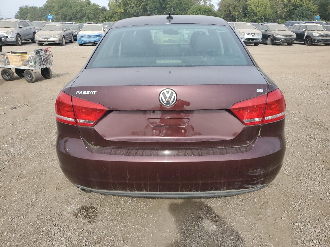 2012 Volkswagen Passat Se VIN: 1VWBH7A31CC069363 Lot: 81952345
