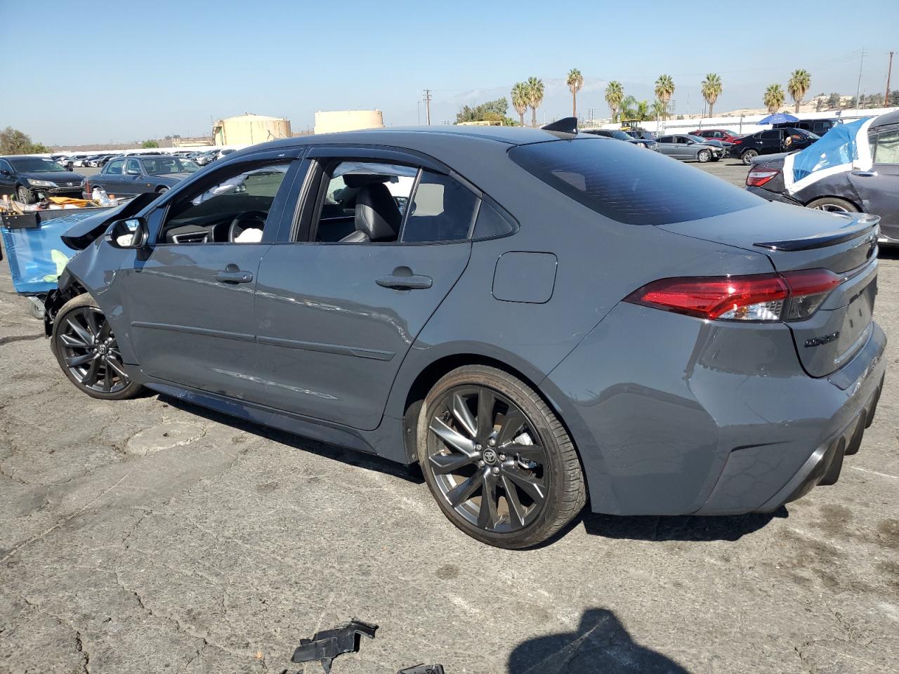 2024 Toyota Corolla Xse charcoal null gasoline 5YFT4MCEXRP216666 photo #3