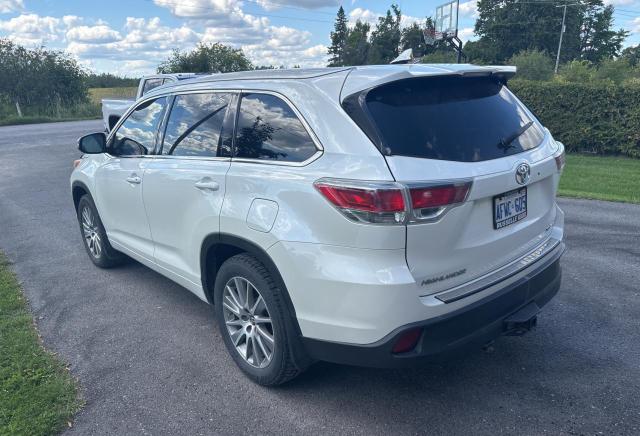 2016 TOYOTA HIGHLANDER XLE  