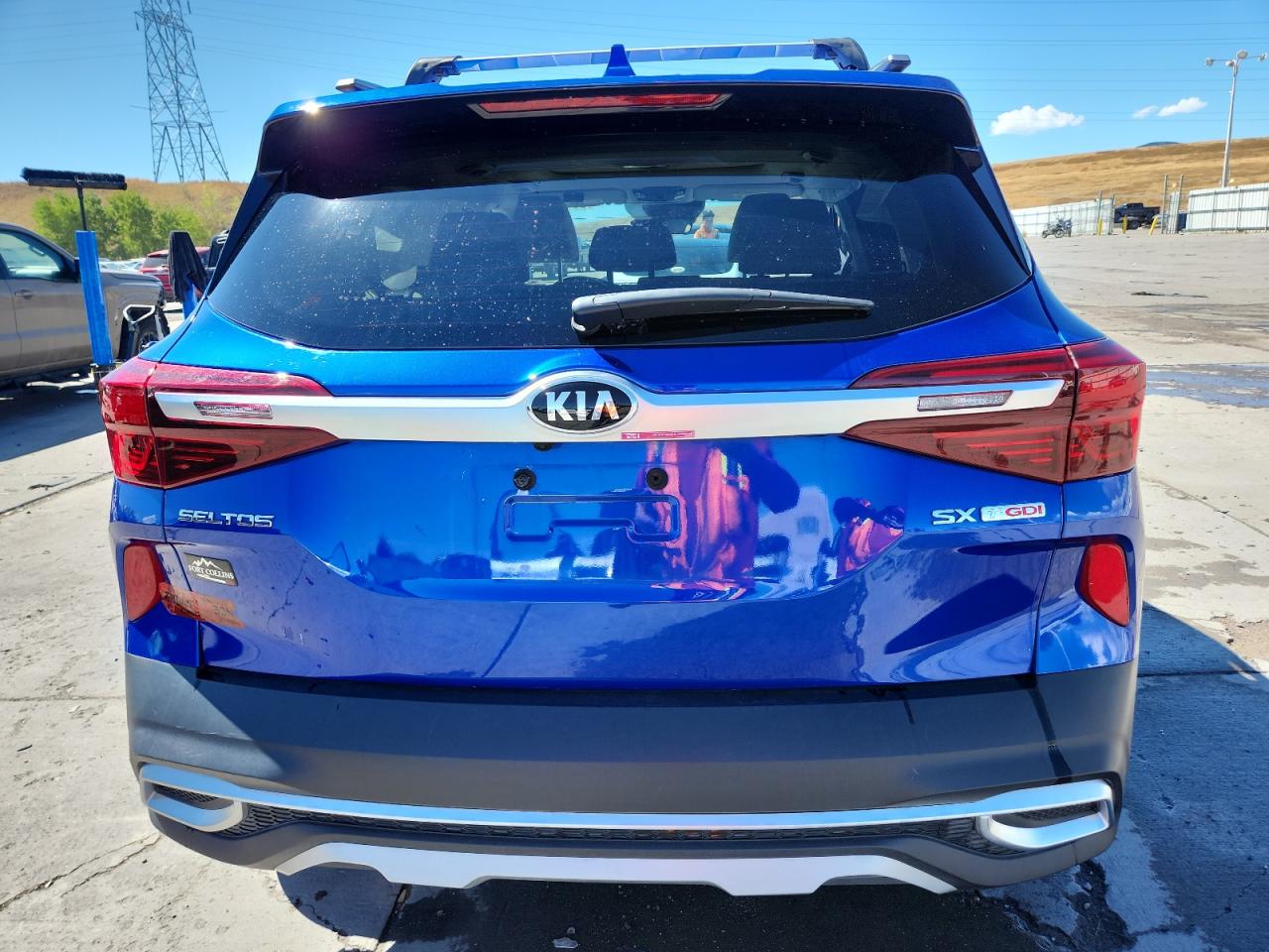 2021 Kia Seltos Sx VIN: KNDETCA23M7184751 Lot: 80141925