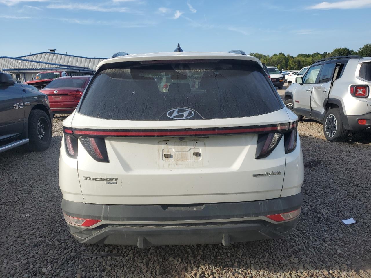 2022 Hyundai Tucson Blue VIN: KM8JBCA11NU066804 Lot: 80804165