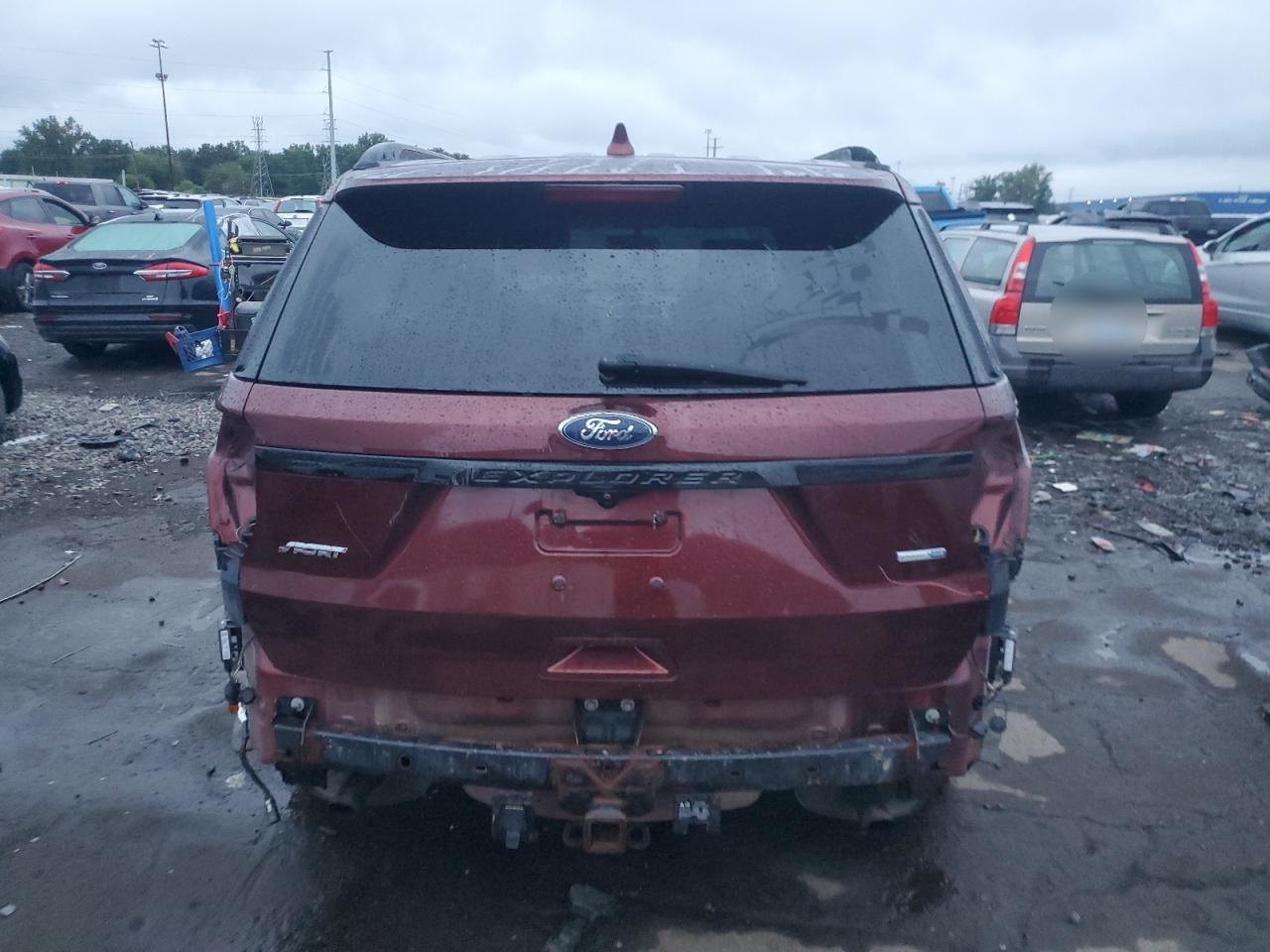 2016 Ford Explorer Sport VIN: 1FM5K8GT3GGA64819 Lot: 70762065