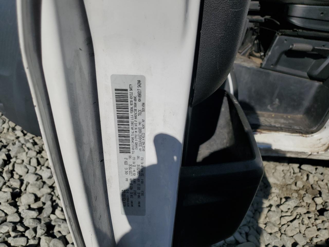 2016 Ram Promaster 3500 3500 High VIN: 3C6URVHGXGE106065 Lot: 71436115