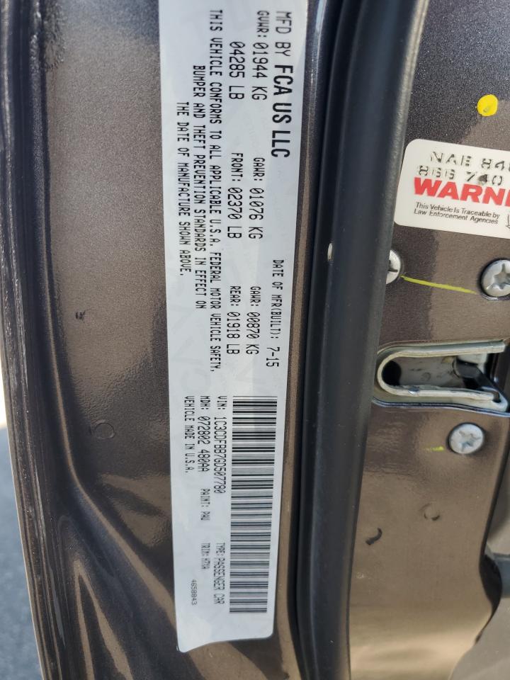 2016 Dodge Dart Sxt VIN: 1C3CDFBB7GD507780 Lot: 80470435