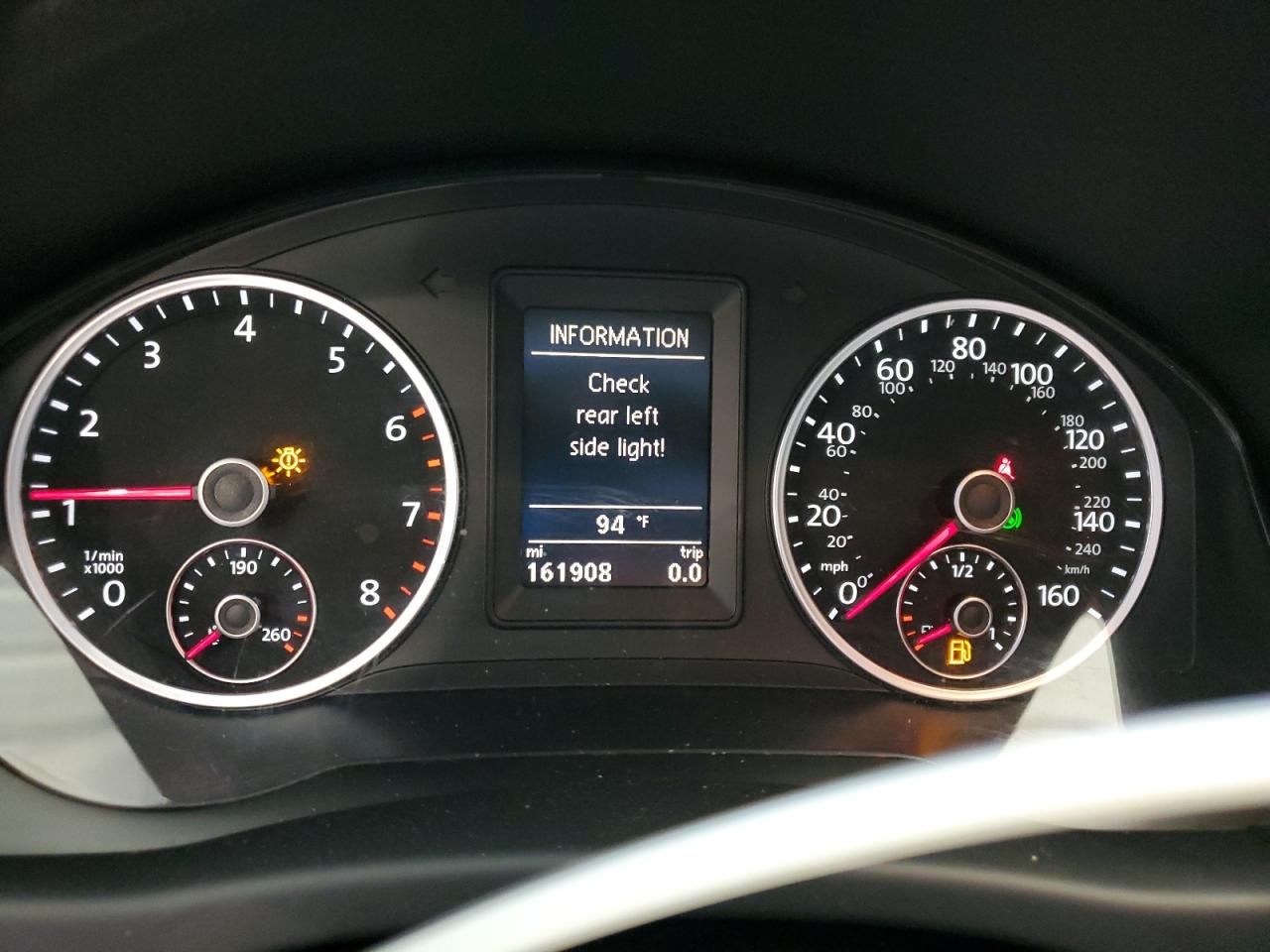 2015 Volkswagen Tiguan S VIN: WVGAV7AX6FW510543 Lot: 81043455