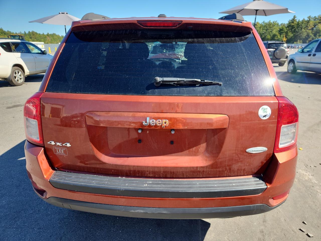 2012 Jeep Compass Latitude VIN: 1C4NJDEB7CD588335 Lot: 81693115