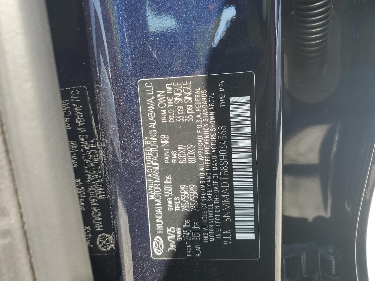 2025 Genesis Gv70 Base VIN: 5NMMADTB8SH034368 Lot: 71662895