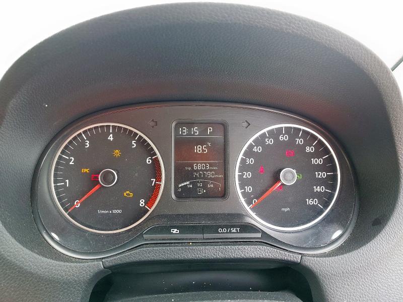 2010 VOLKSWAGEN POLO SE 85 S-A 1.4 SE 5DR DSG