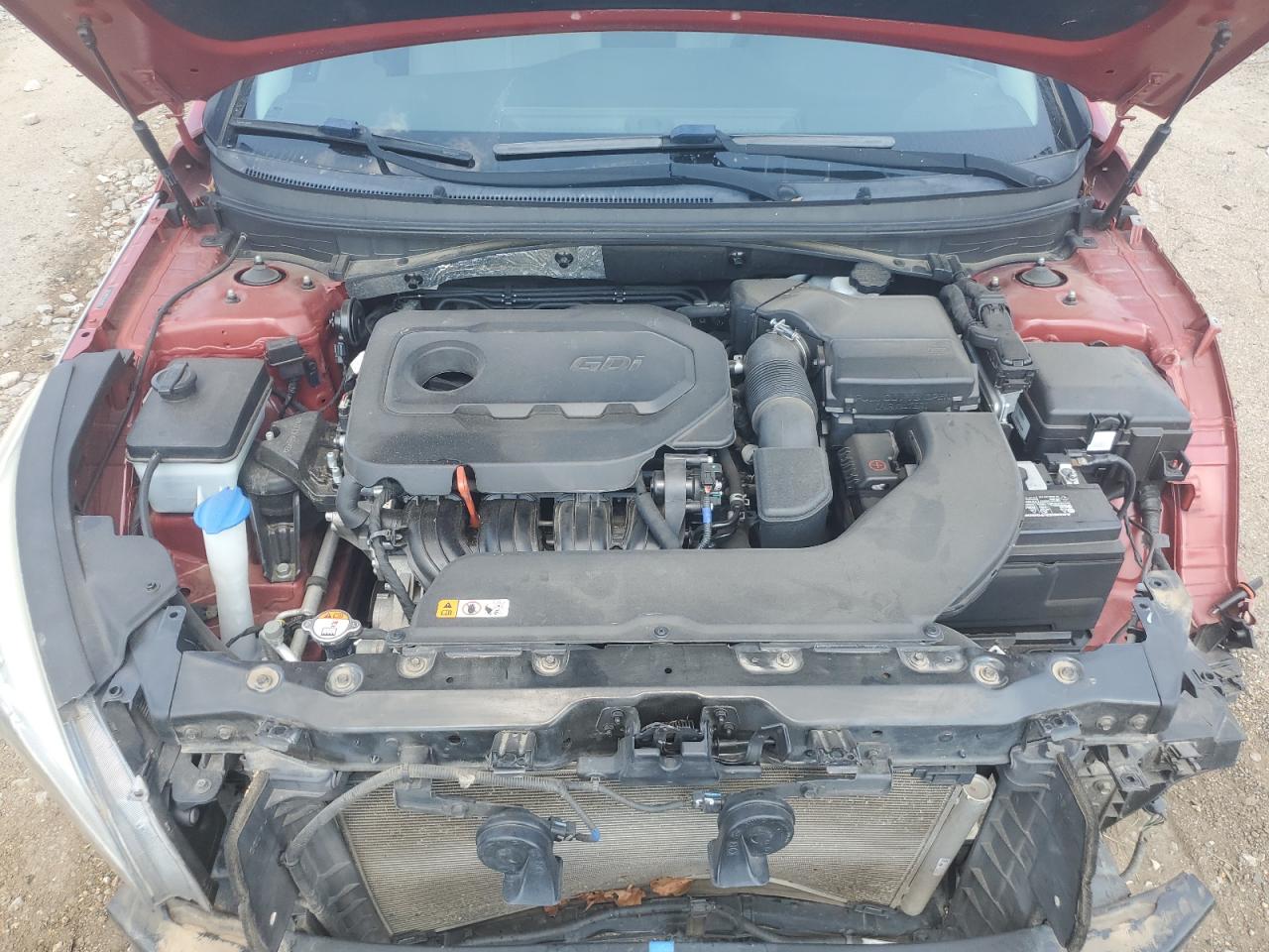 2017 Hyundai Sonata Se VIN: 5NPE24AF2HH450662 Lot: 80473205