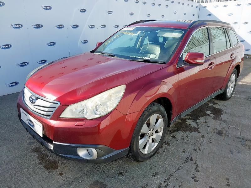 2010 SUBARU OUTBACK SE SYM-AL AWD CVT 2.5I SE OUTBACK 5DR LINEARTRONIC for sale at Copart WHITBURN