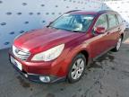 2010 SUBARU OUTBACK SE SYM-AL AWD CVT 2.5I SE OUTBACK 5DR LINEARTRONIC for sale at Copart WHITBURN