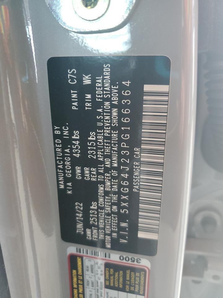 2023 Kia K5 Gt Line VIN: 5XXG64J23PG166364 Lot: 81012325