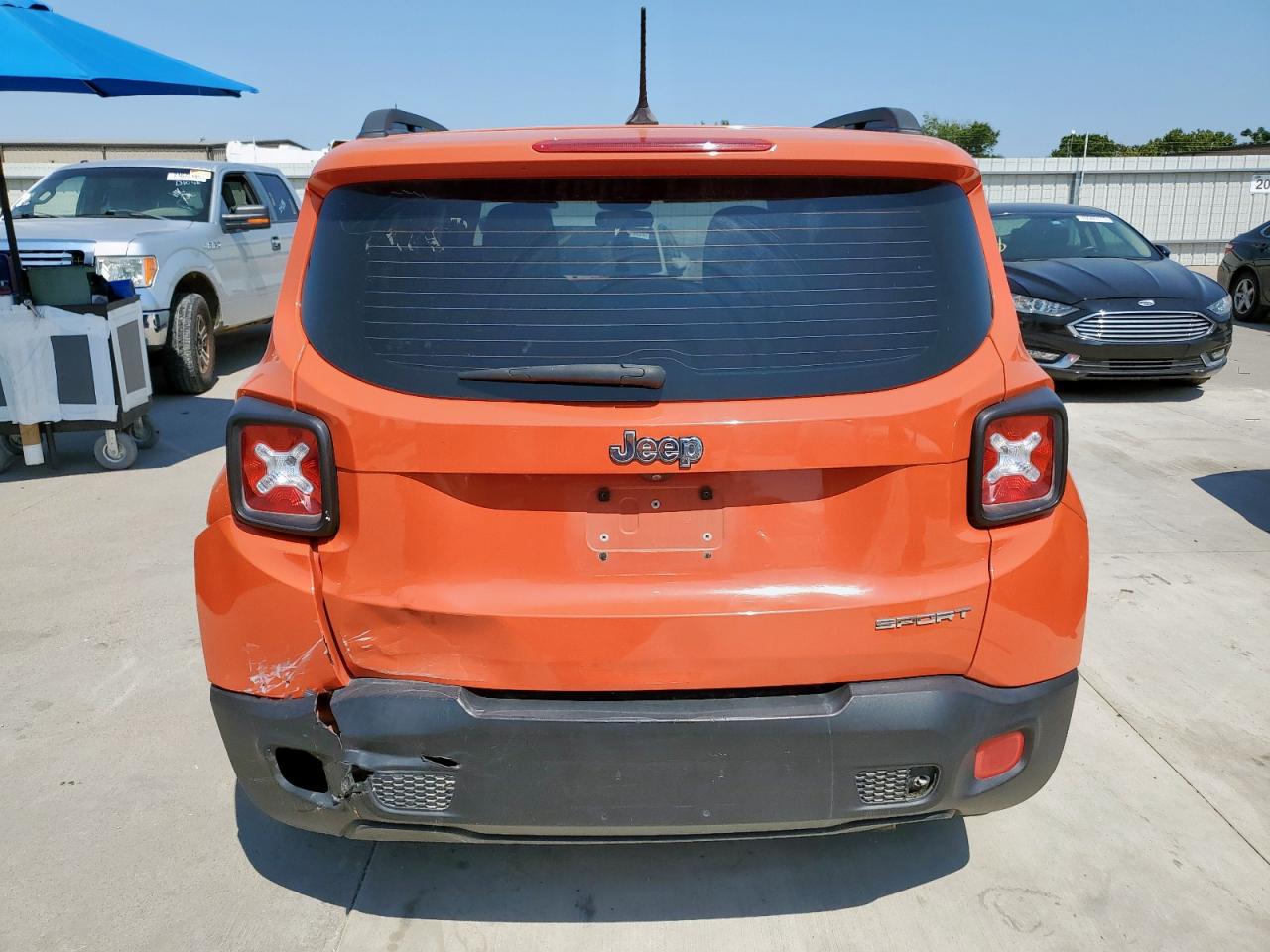 2016 Jeep Renegade Sport VIN: ZACCJAAT2GPC58078 Lot: 71253835