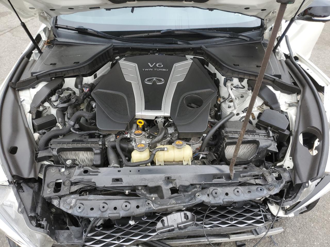 2019 Infiniti Q50 Red Sport 400 VIN: JN1FV7APXKM760662 Lot: 80225485