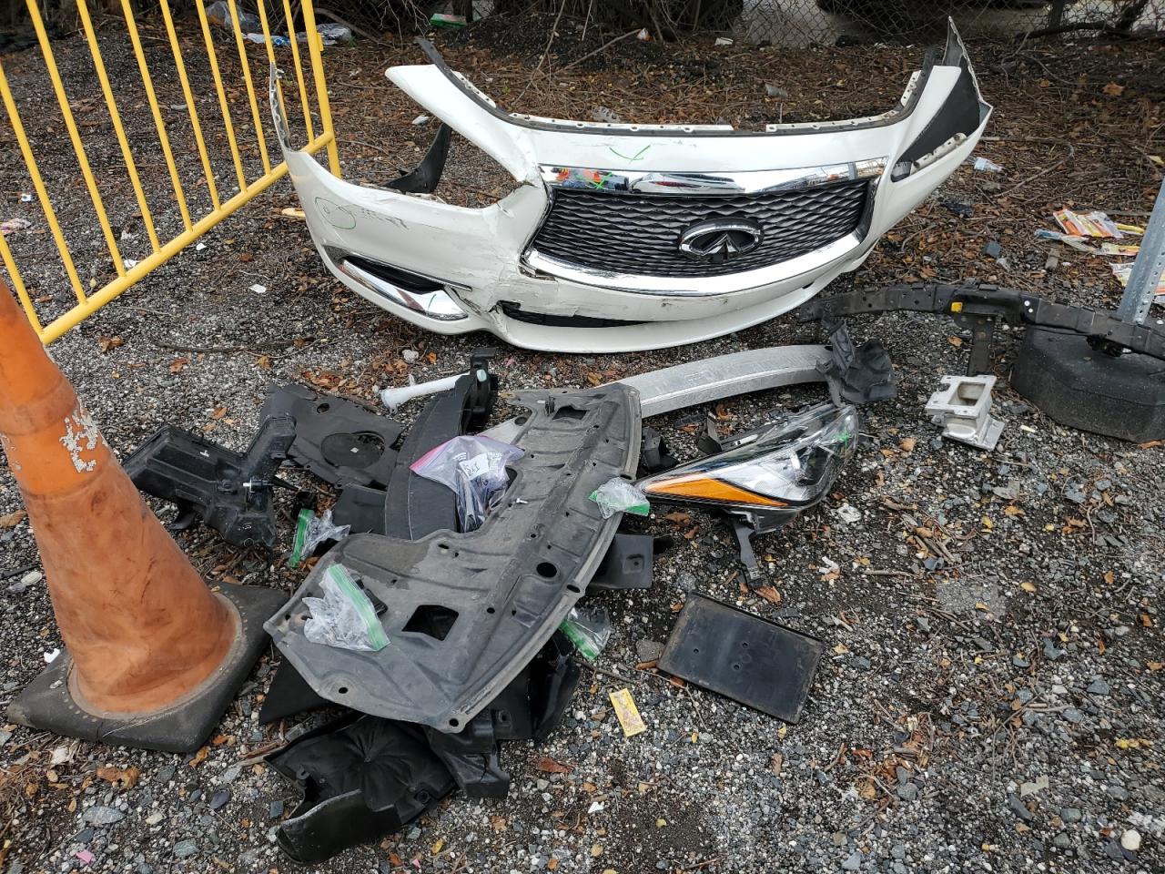 2020 Infiniti Qx60 Luxe VIN: 5N1DL0MM7LC522435 Lot: 72052375