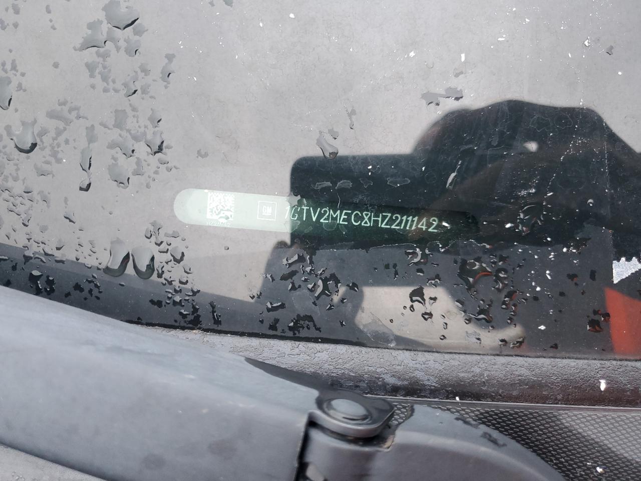 2017 GMC Sierra K1500 Sle VIN: 1GTV2MEC8HZ211142 Lot: 80146615