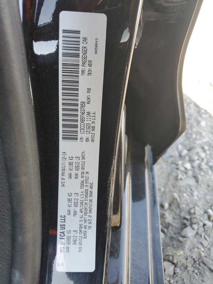 2015 Chrysler 200 Limited VIN: 1C3CCCAB5FN637858 Lot: 81469585