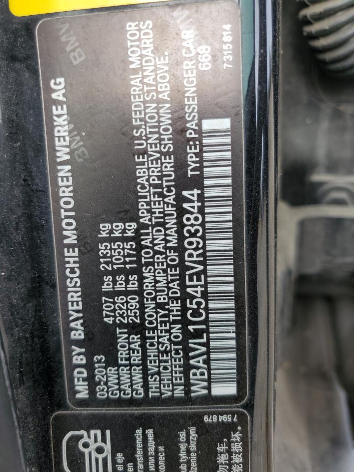 2014 BMW X1 xDrive28I VIN: WBAVL1C54EVR93844 Lot: 81331655