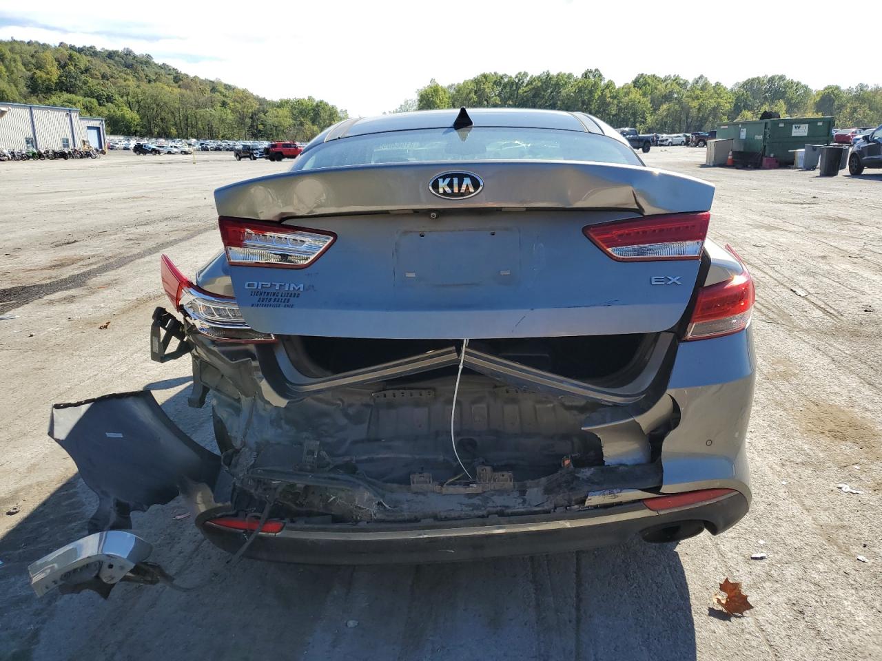 2016 Kia Optima VIN: 5XXGU4L38GG107337 Lot: 81964055