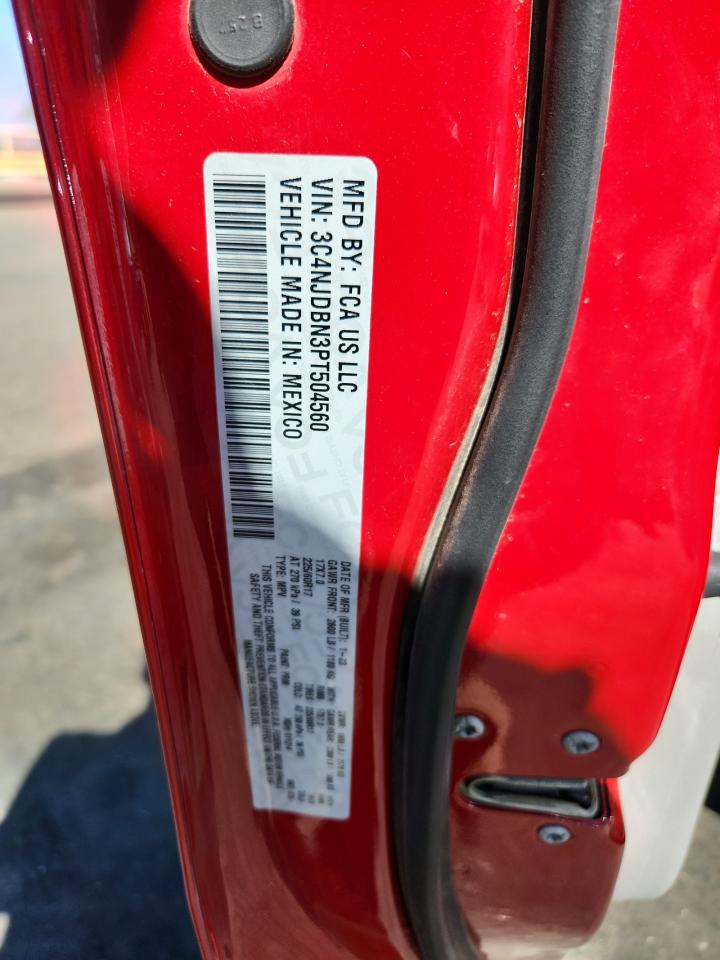 2023 Jeep Compass Latitude VIN: 3C4NJDBN3PT504560 Lot: 80838805