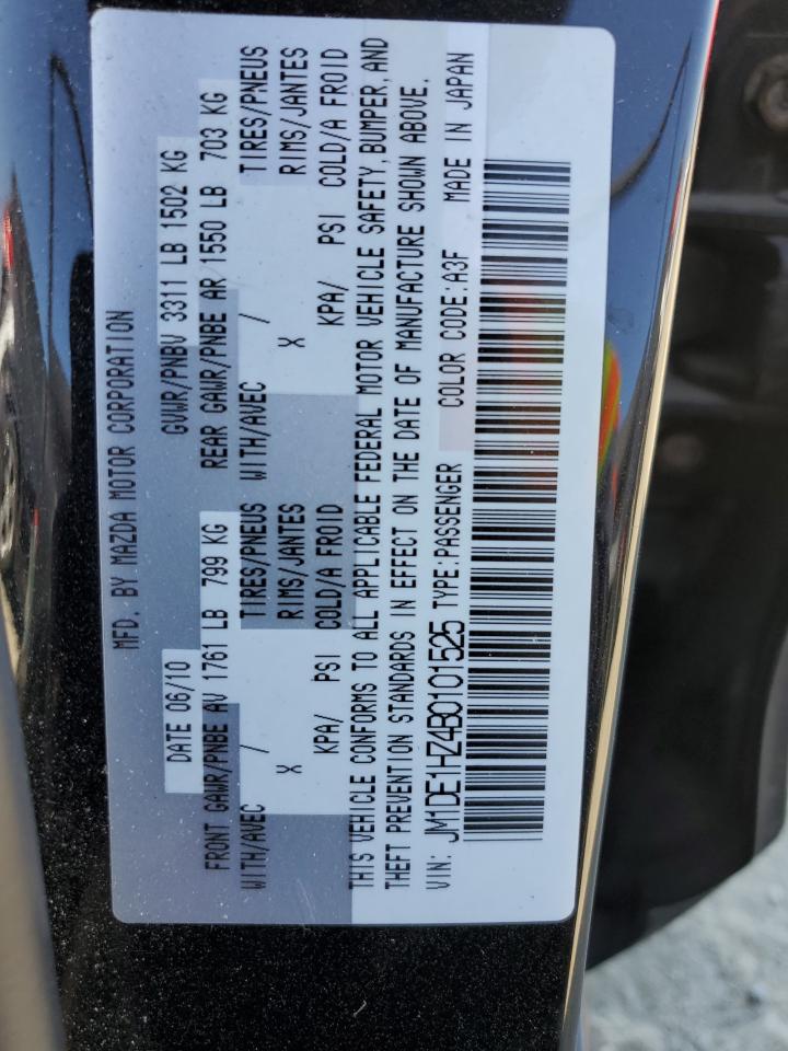 2011 Mazda Mazda2 VIN: JM1DE1HZ4B0101525 Lot: 71878035