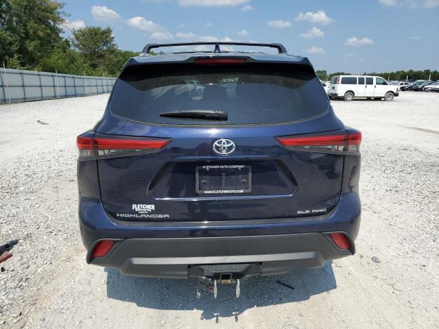  TOYOTA HIGHLANDER 2021 Синий