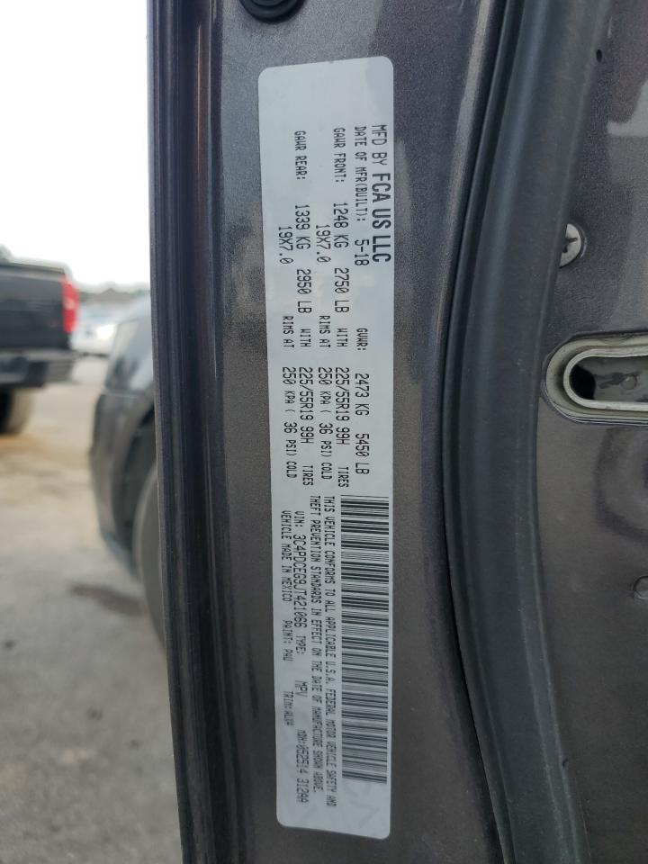 2018 Dodge Journey Gt VIN: 3C4PDCEG9JT421066 Lot: 80813635