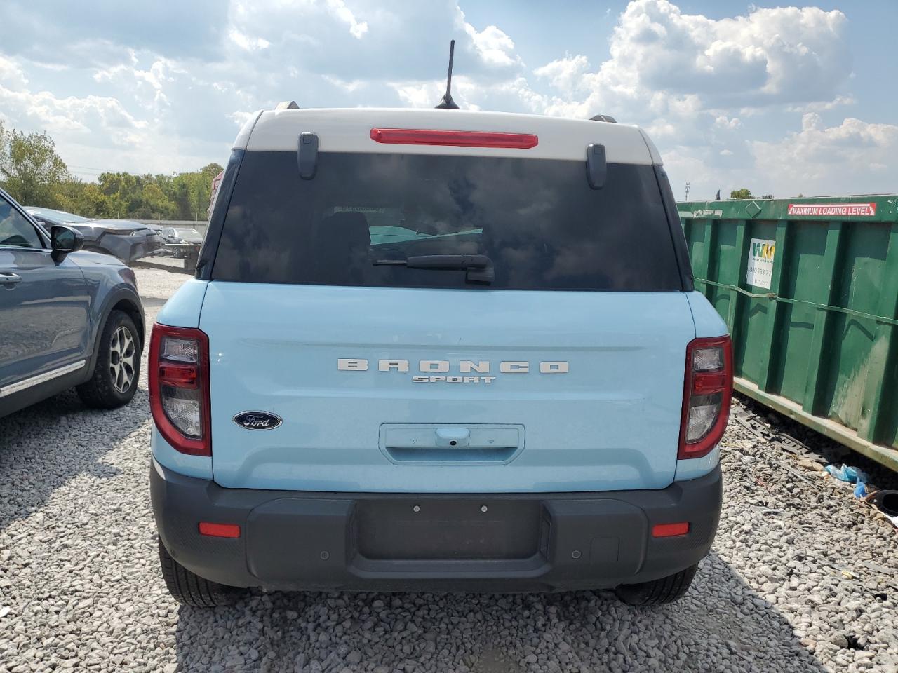 2025 Ford Bronco Sport Heritage VIN: 3FMCR9GN1SRE01905 Lot: 80533975