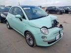 2015 FIAT 500 LOUNGE  for sale at Copart PETERLEE
