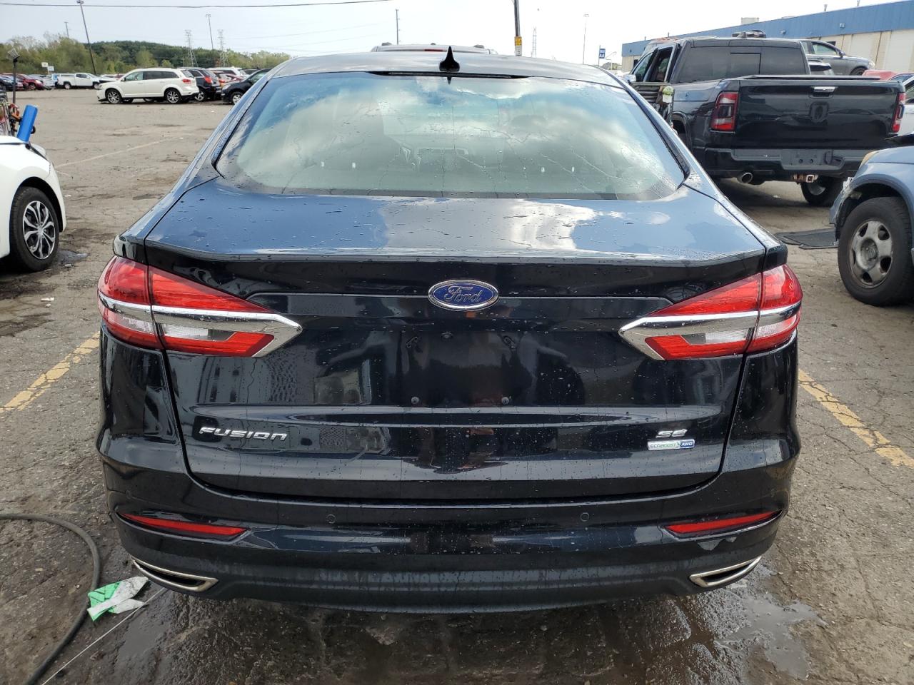 2020 Ford Fusion Se VIN: 3FA6P0T93LR140974 Lot: 81595125