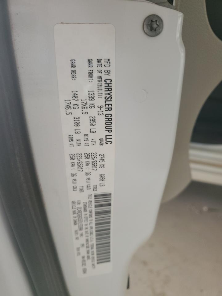 2014 Dodge Grand Caravan Se VIN: 2C4RDGBG5ER155980 Lot: 81502425