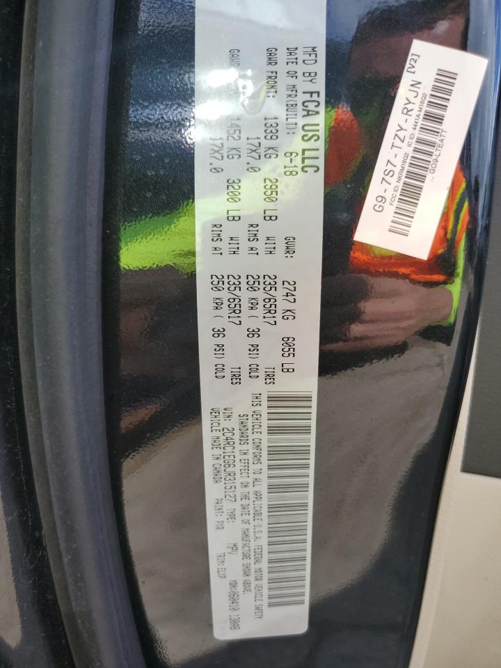 2018 Chrysler Pacifica Touring L Plus VIN: 2C4RC1EG6JR315127 Lot: 81156235