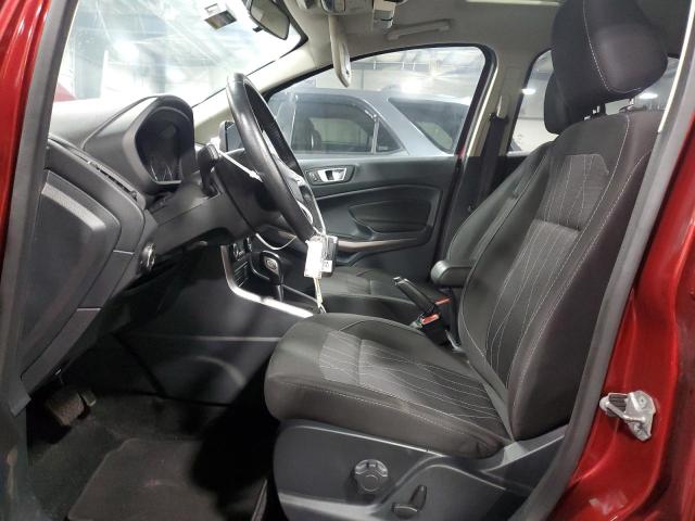 FORD ECOSPORT 2019 Red