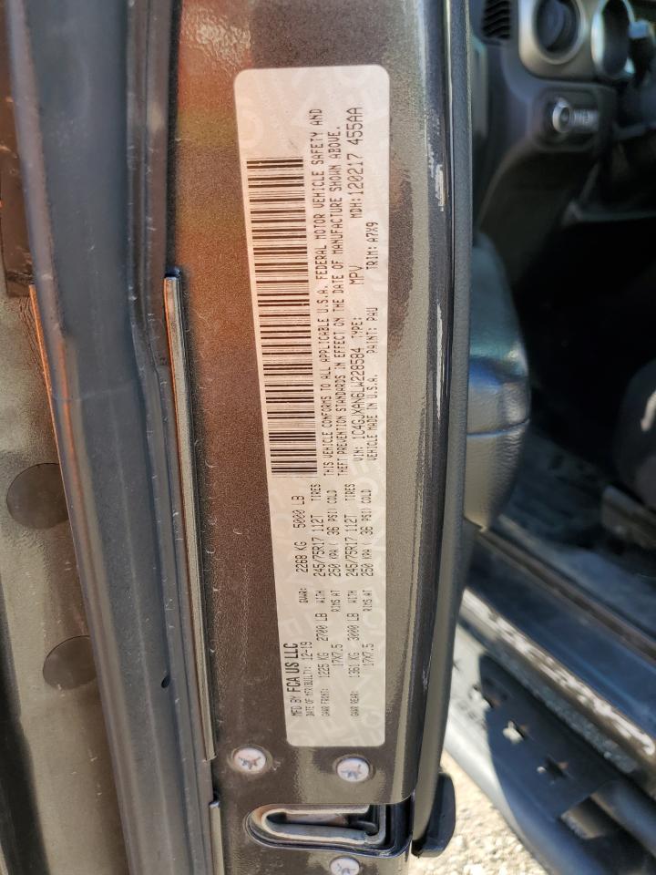 2020 Jeep Wrangler Sport VIN: 1C4GJXAN6LW228584 Lot: 71354105