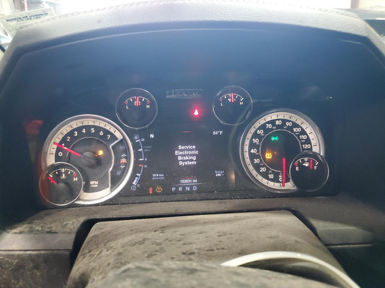 2017 Ram 1500 Laramie VIN: 1C6RR7NT4HS781363 Lot: 83852405