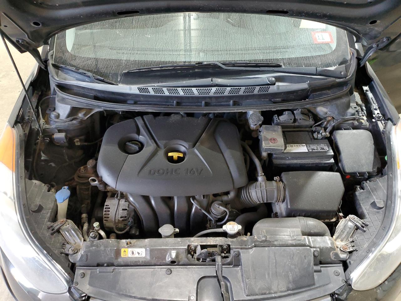 2013 Hyundai Elantra Gls VIN: 5NPDH4AE8DH372836 Lot: 80601625