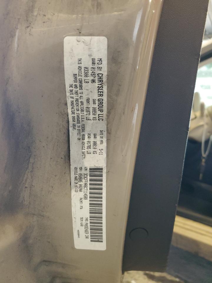 2012 Fiat 500 Pop VIN: 3C3CFFAR6CT114589 Lot: 84757155