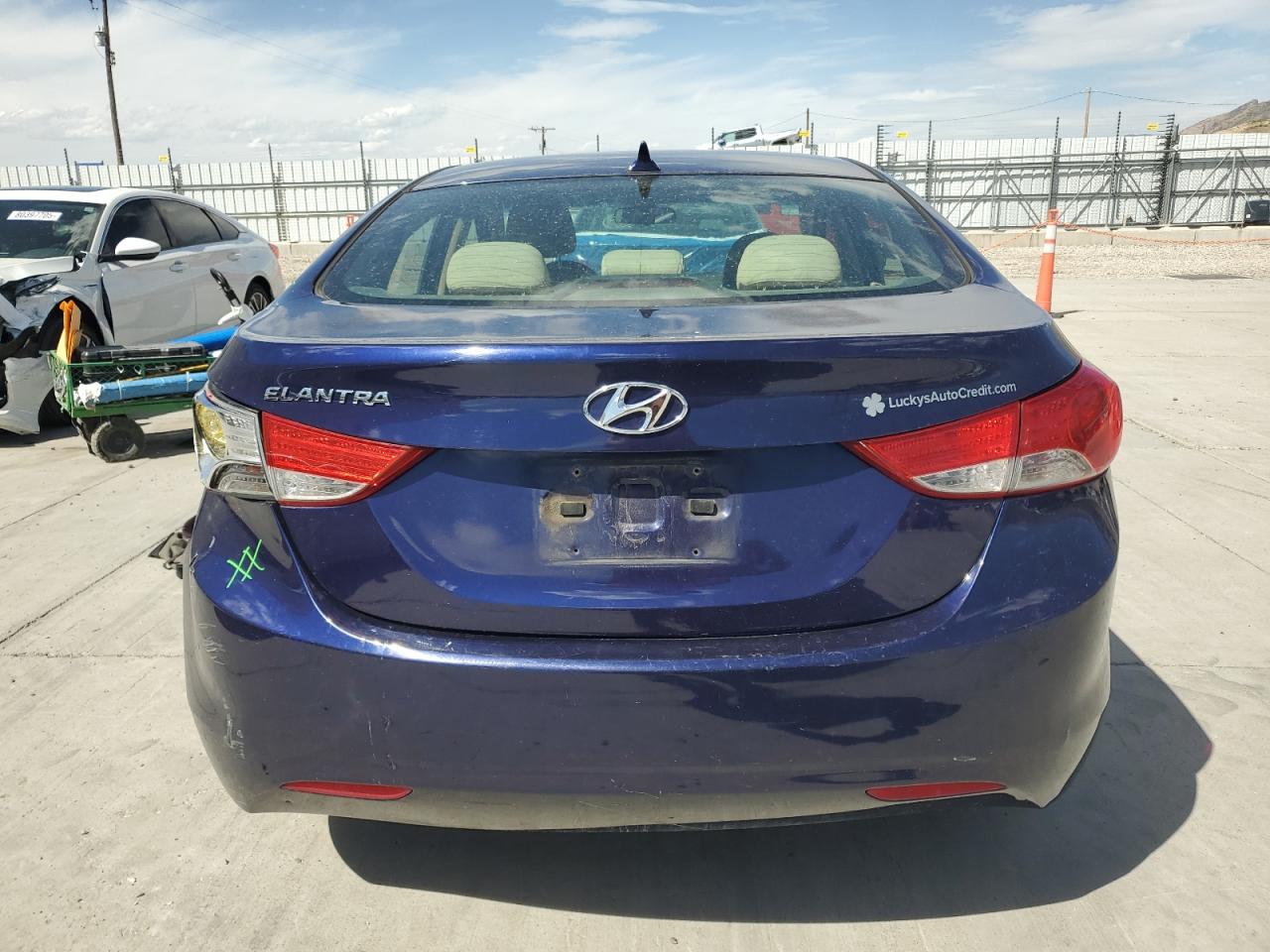 2013 Hyundai Elantra Gls VIN: 5NPDH4AEXDH222243 Lot: 80374325