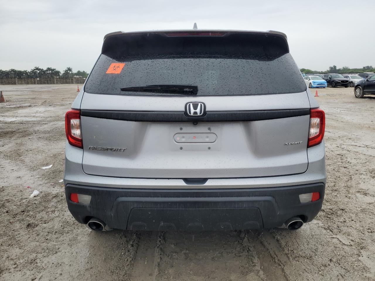 2021 Honda Passport Sport VIN: 5FNYF7H27MB005896 Lot: 80842515
