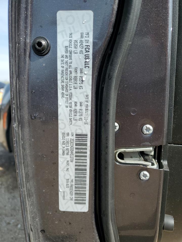 2017 Chrysler 300 S VIN: 2C3CCAGG5HH512720 Lot: 80643855