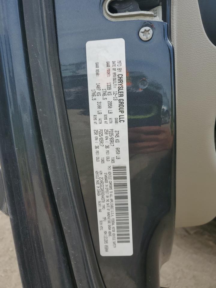 2014 Dodge Grand Caravan Sxt VIN: 2C4RDGCG0ER244970 Lot: 84389405