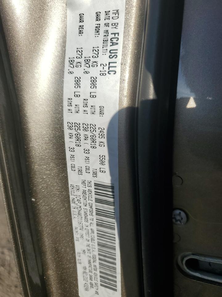 2019 Jeep Cherokee Limited VIN: 1C4PJMDN4KD116774 Lot: 71153205