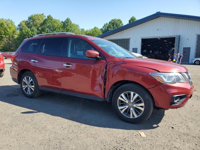  NISSAN PATHFINDER 2017 Красный