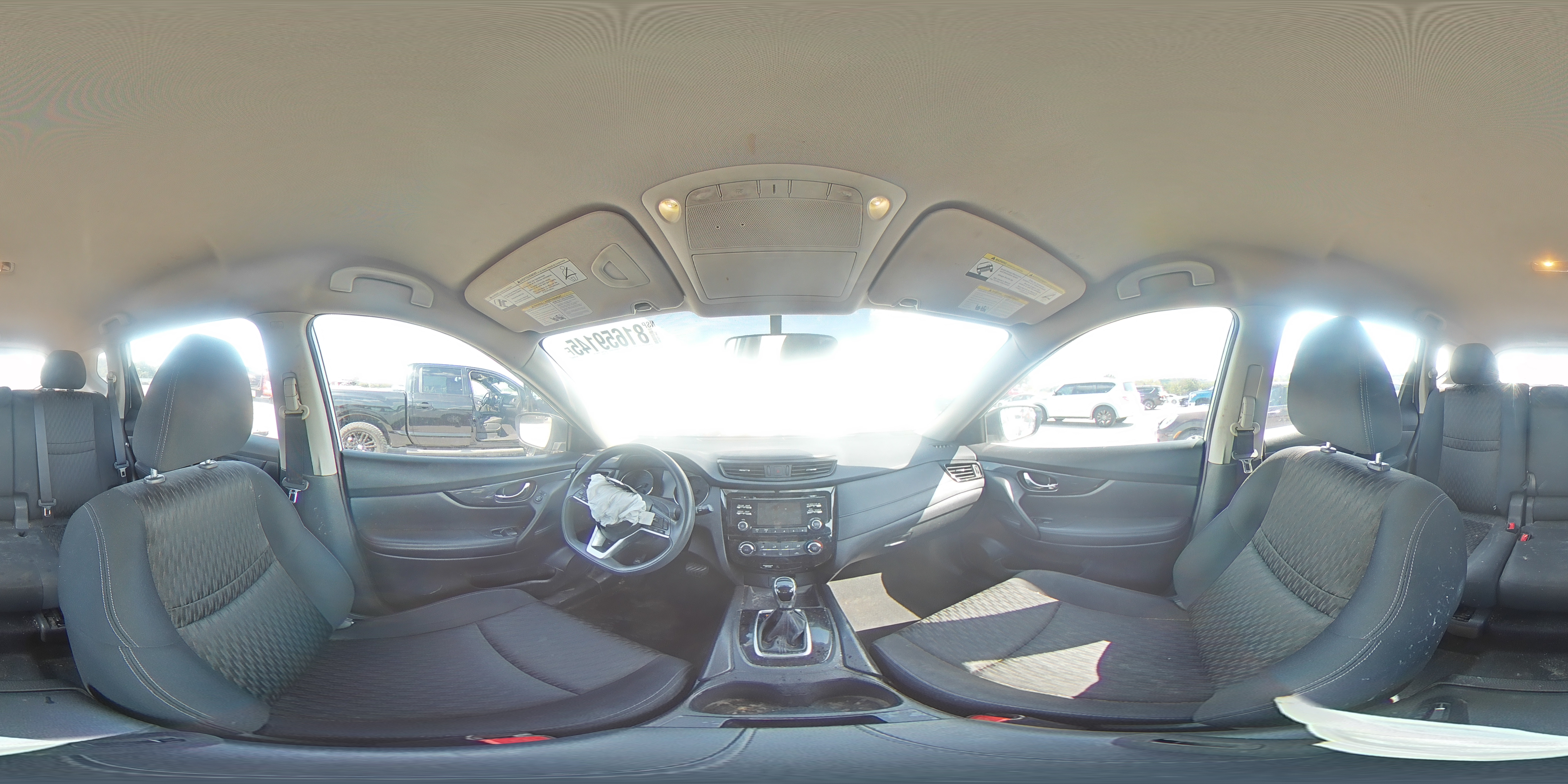 2017 Nissan Rogue S VIN: KNMAT2MT9HP582596 Lot: 81659145