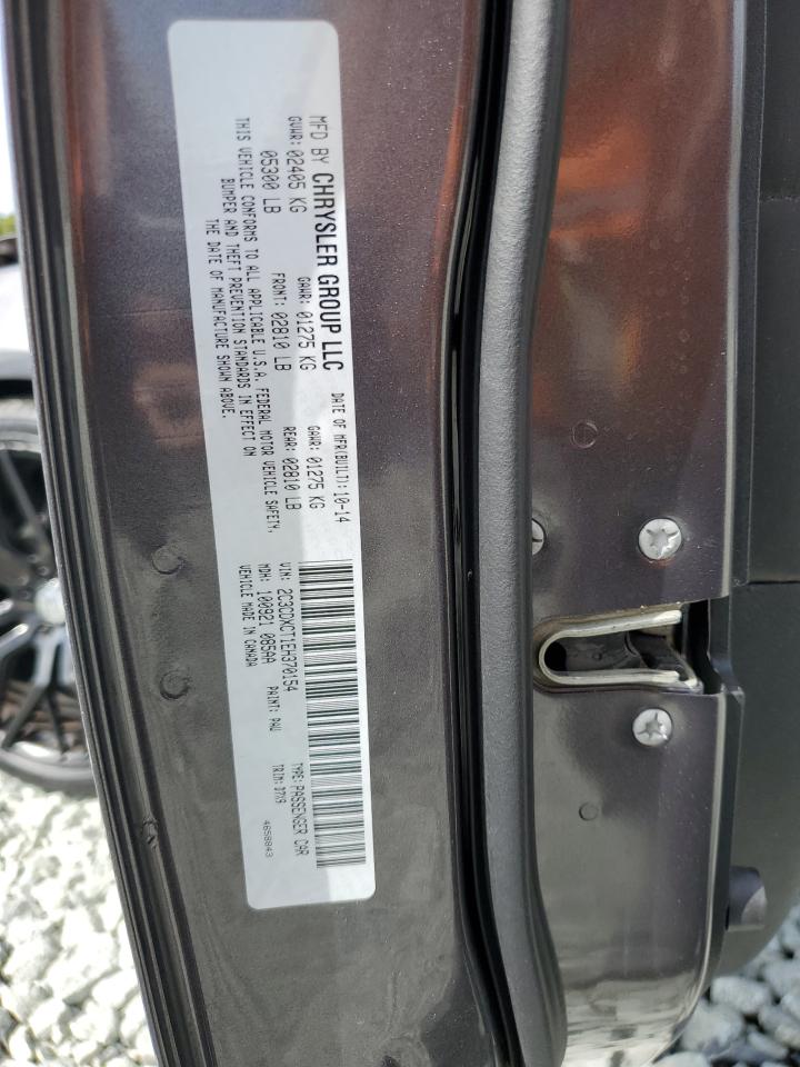 2014 Dodge Charger R/T VIN: 2C3CDXCT1EH370154 Lot: 80934955