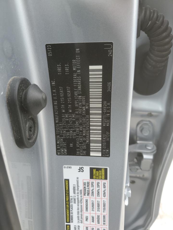 2023 Toyota Corolla Cross Le VIN: 7MUBAABG1PV062638 Lot: 71888145