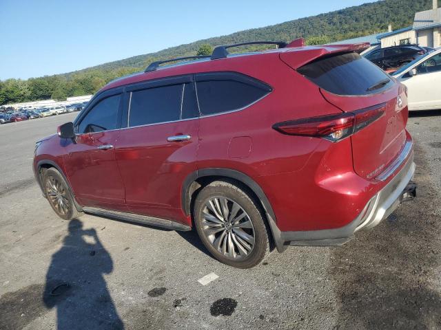  TOYOTA HIGHLANDER 2021 Красный