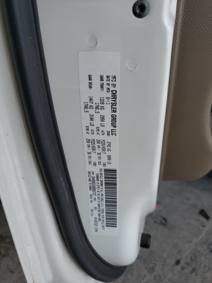 2011 Chrysler Town & Country Limited VIN: 2A4RR6DGXBR802727 Lot: 81489695