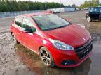 2018 PEUGEOT 208 GT LINE BLUE HDI  for sale at Copart EAST KILBRIDE
